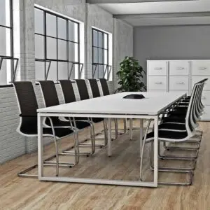 iBench Table Hoop Leg Table