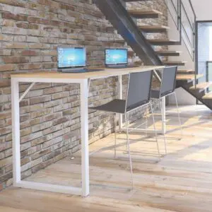 Hoop Leg Bench Table - 1100mm High