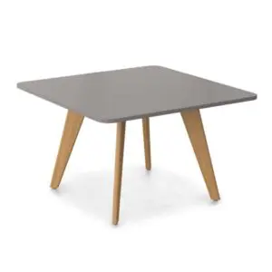 radiused square table