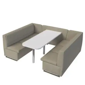bTogether Booth Seating - Low Back