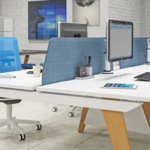 Alto Trapezoidal Desk Top Screens