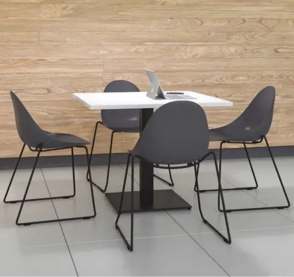 Dining height square base