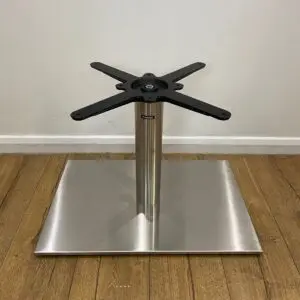 Frovi Brushed Aluminium Coffee Table Base <br> U-CO-6-05