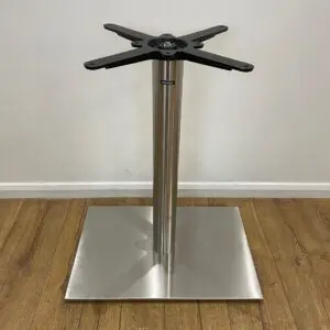 Frovi Brushed Aluminium Rectangular Base <br> U-RT-FR-6-01