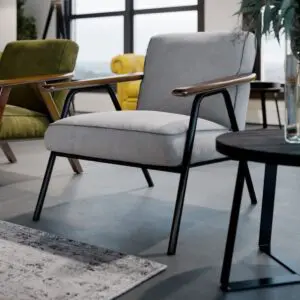 Camden Metal Lounge Chair