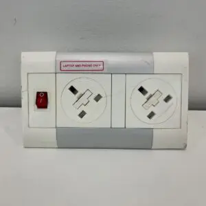 White Electrical Power Module <br> U-E-WH-03