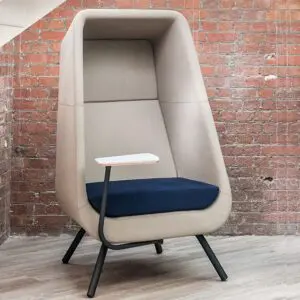 Muse Privacy Booth - Metal Legs