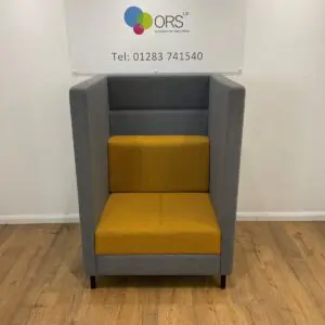 Yellow Booth Seating <br> U-BT-Y-02