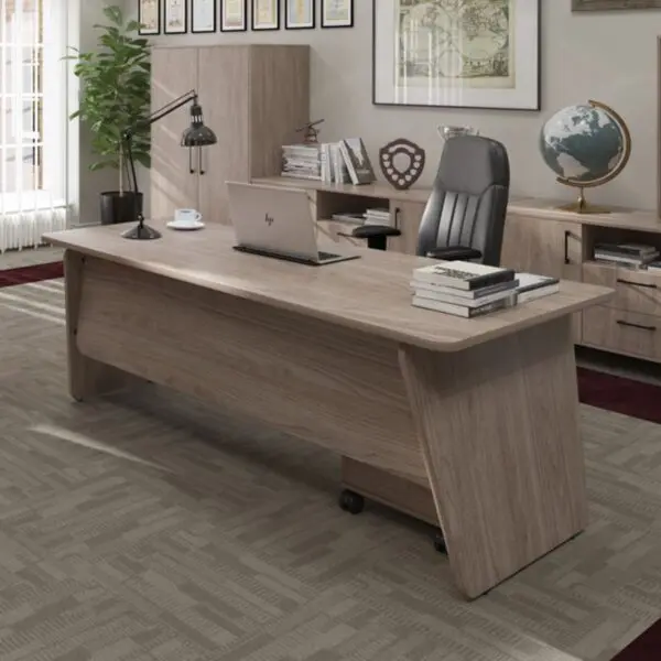 Anson rectangular executive desk