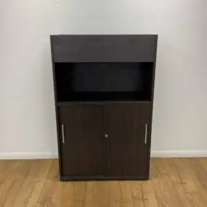 Wenge 1270mm Cupboard with Planter Box <br> U-C-12-WE-01