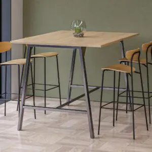 Aspect Static 1200mm Deep Dining and Poseur Tables