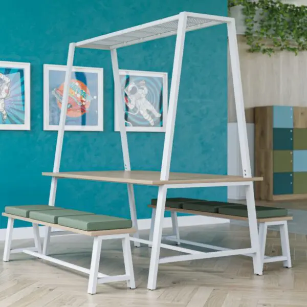 Aspect 1000mm Deep Dining Table with Overframe