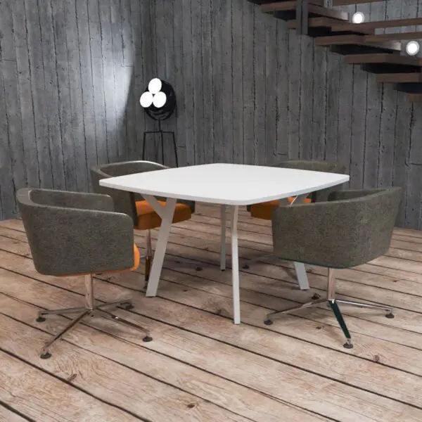 Shaped Square Meeting Room Table