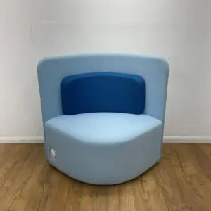 Boss Shuffle Light Blue Modular Seating<br> U-RCH-B-28