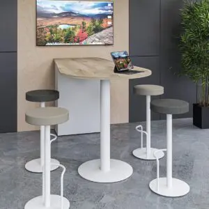 Bulb Shaped AV Table Pillar Base