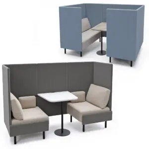 Lounge High Back Booth Seating