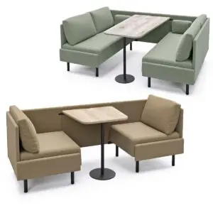 Lounge Low Back Booth Seating