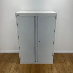 Triumph white office storage cupboard
