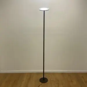 black 1830mm floor lamp