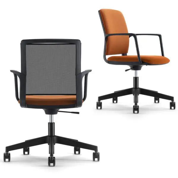 Avior AV1 AVM1 mesh back meeting chair fabric back meeting chair 5 Star BASE