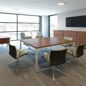 Avid MFC Rectangular Four Legged Table
