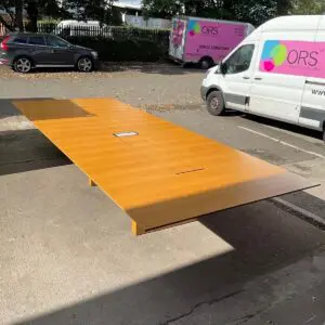 beech 5200mm boardroom table