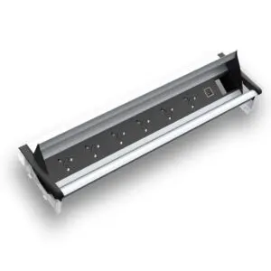 Aero Flip Power Module - 6 x UK Power, Twin USB