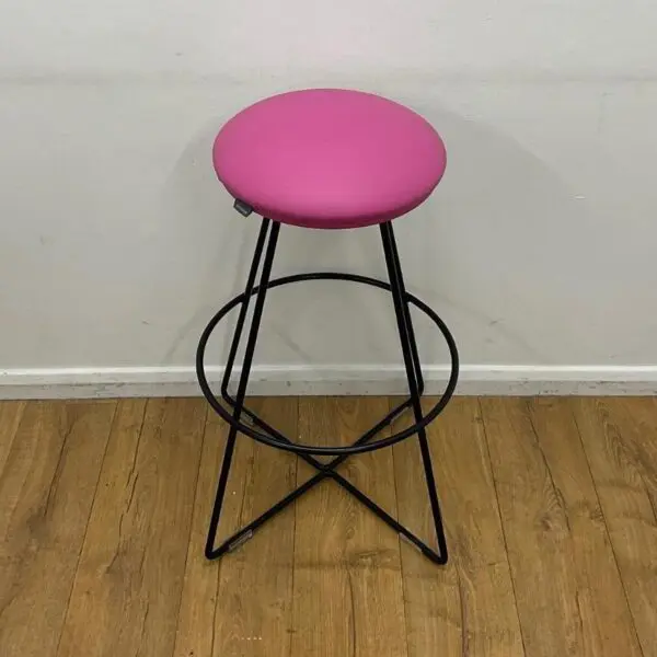 gresham pink barstool