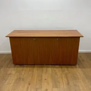 walnut credenza