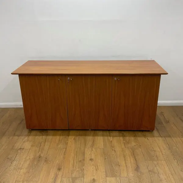 walnut credenza
