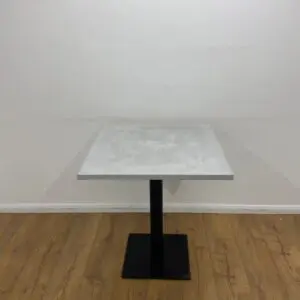 concrete effect square table