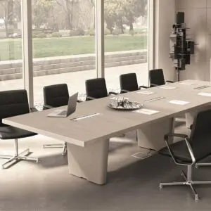 veneer rectangular meeting and boardroom table