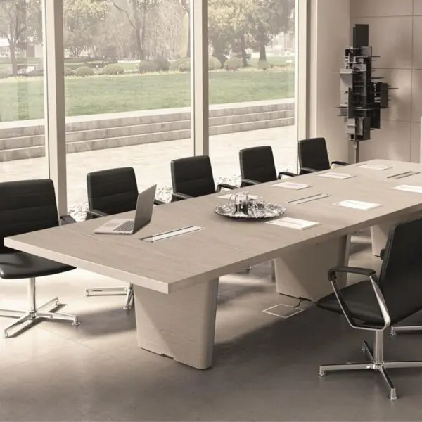 veneer rectangular meeting and boardroom table