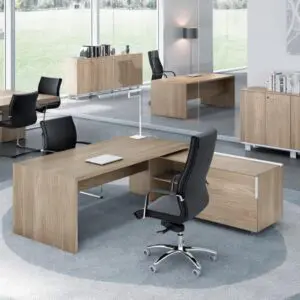 T45 Radial Unit with Integrated Low Credenza Unit