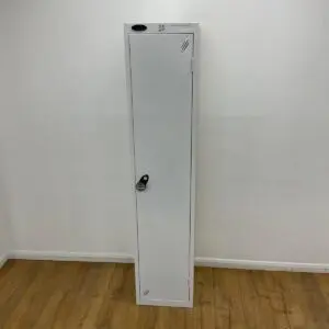 probe white single door charging lock unit