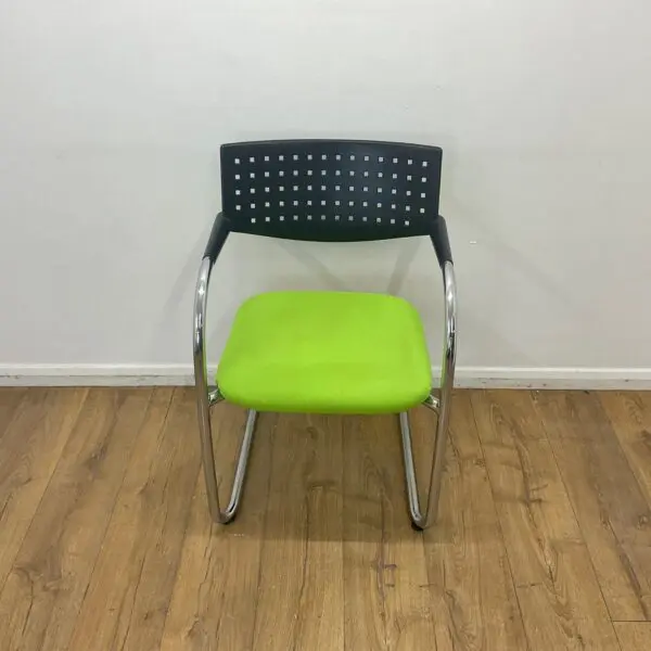 green vitra meeting chair