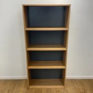 Limed Oak 1600mm Bookcase <br> U-BC-16-O-03