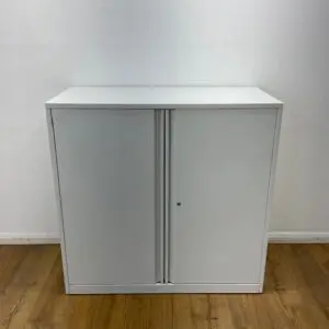 White 980mm Cupboard <br> U-C-9-WH-04