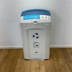 Grey Paper Waste Bin <br> U-WA-GR-01