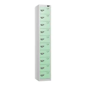10 DOOR SMALL COMPARTMENT LOCKERS