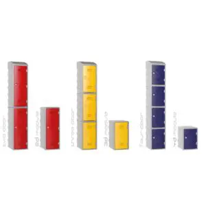 pure extreme plastic lockers for outside environments, suitable in wet conditions