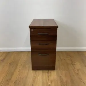 Walnut Slimline Pedestal <br> U-PS-M-W-15