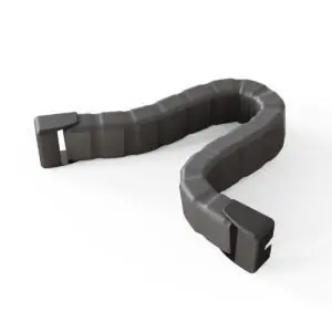 black cable spine