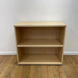Maple Desk High Bookcase <br> U-BC-DH-M-02