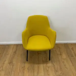 Yellow Torre Kesy Reception Chair <br> U-RCH-Y-09