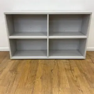 imperial BC712 grey desk high bookcase