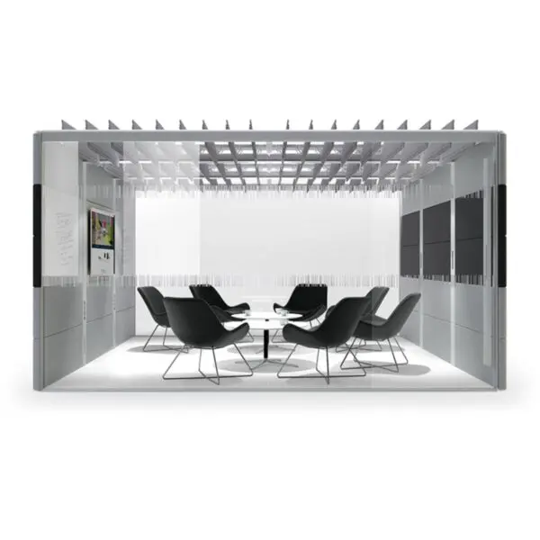 orangebox air 29 green acoustic meeting booth pod