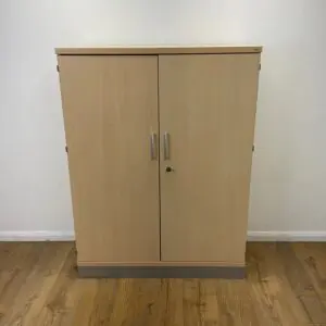 Maple Kinnarps 1330mm Cupboard Unit <br> U-C-13-M-01