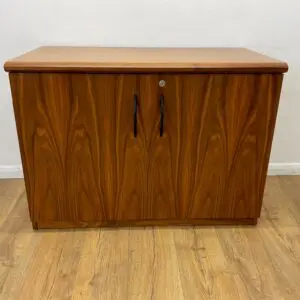 Walnut Veneer 725mm Cupboard <br> U-C-7-W-07
