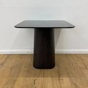 Allermuir Black Glass 600mm Coffee Table <br> U-CO-6-BL-06